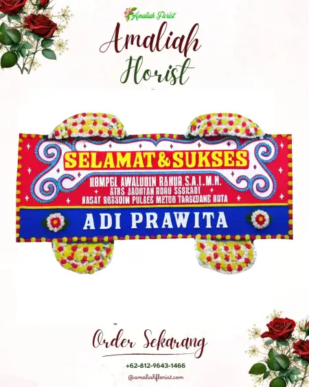Papan Bunga Ucapan Selamat Uluan