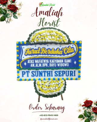 Papan Bunga Duka di Uluan